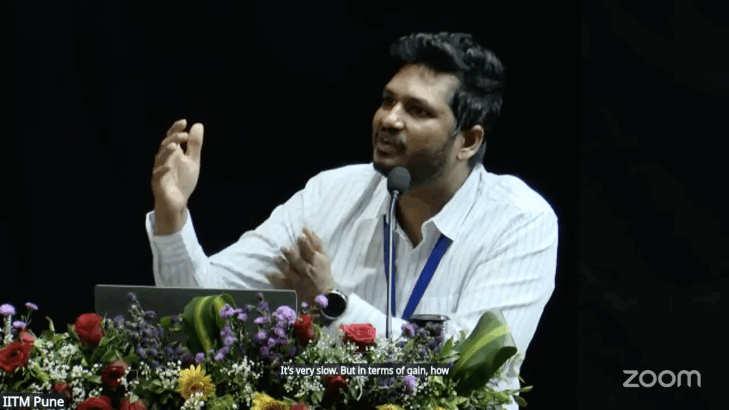 My Talk at Indian Institute of Tropical Meteorology, Pune on the occasion of WMO – Monsoon Conference.